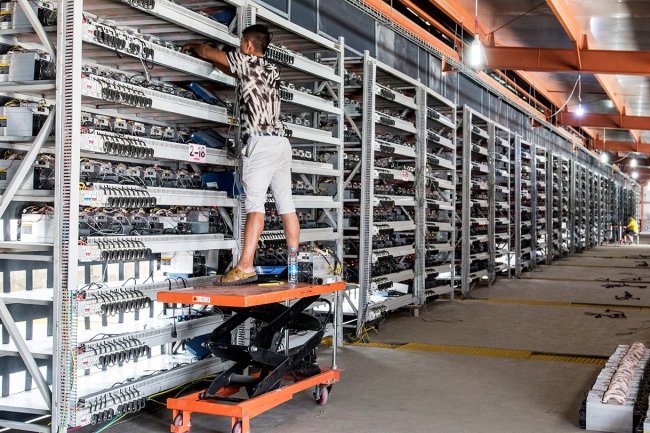 Chińskie Kopalnie Bitcoinów w USA
