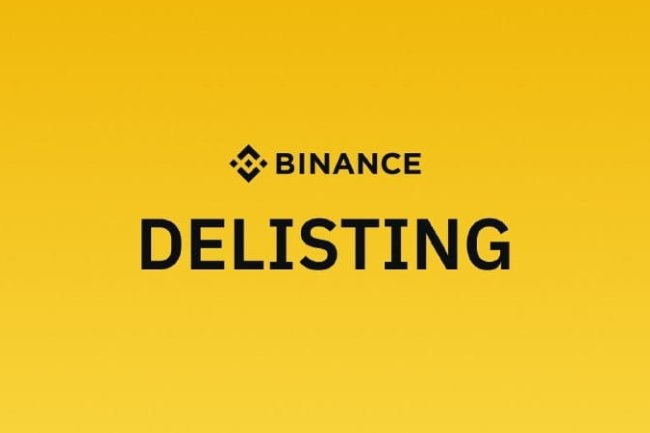 Binance usuwa kilka par handlowych