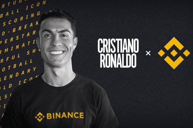 Cristiano Ronaldo oskarżony za promowanie Binance