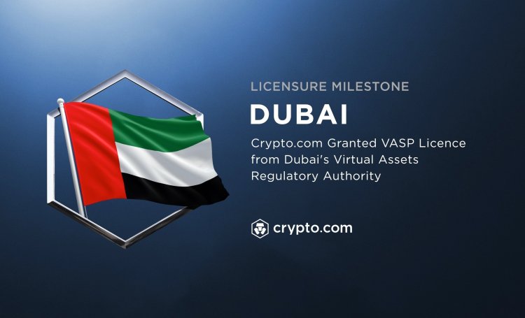 Crypto.com uzyskuje licencję  w Dubaju