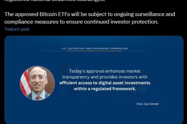 Konto SEC na  platformie X  zostało zhakowane