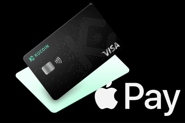 Karta  KuCoin Zintegrowana z Apple Pay