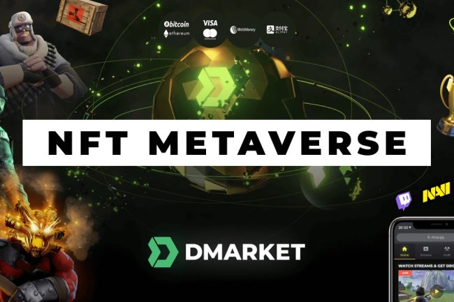 Sprzedaż NFT na platformie DMarket gwałtownie rośnie