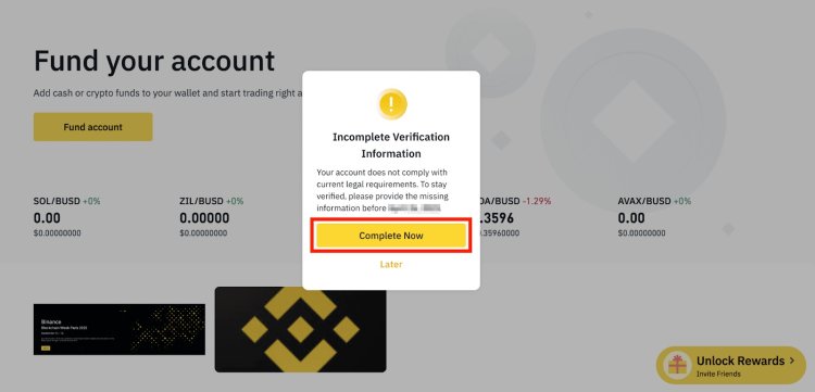 Binance - Ścisłe Wymogi Weryfikacyjne