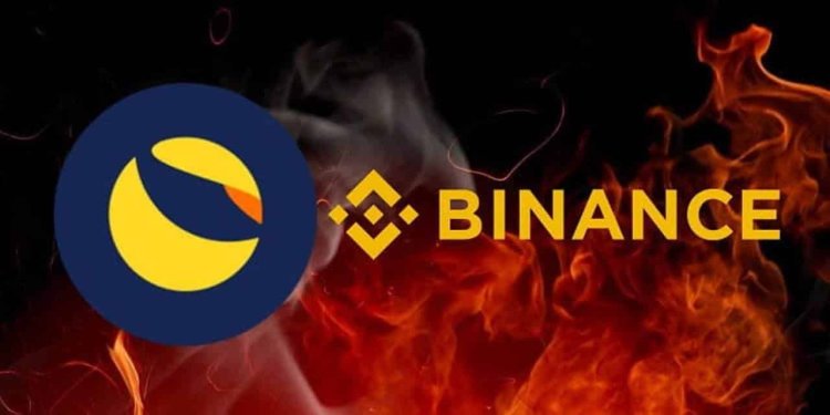 Spalenie LUNC na Binance