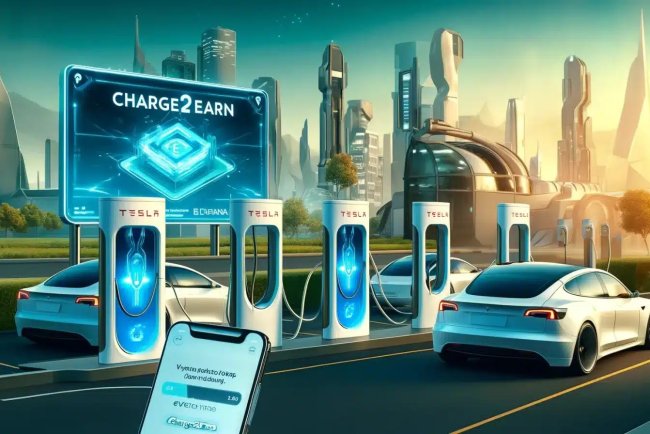 VeChain, EVearn i Tesla: Aplikacja Charge2Earn