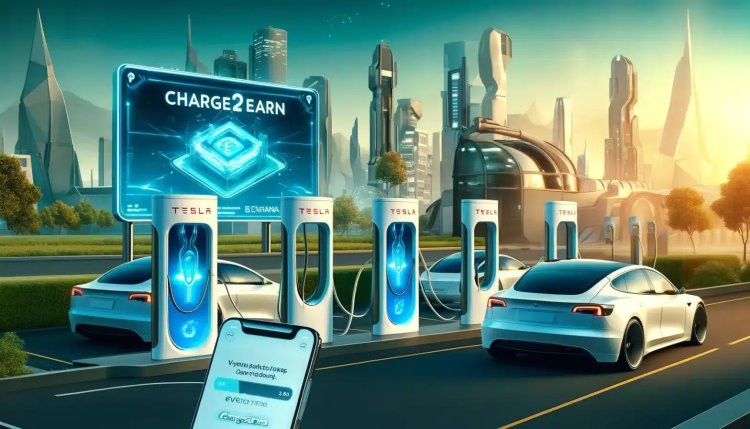 VeChain, EVearn i Tesla: Aplikacja Charge2Earn