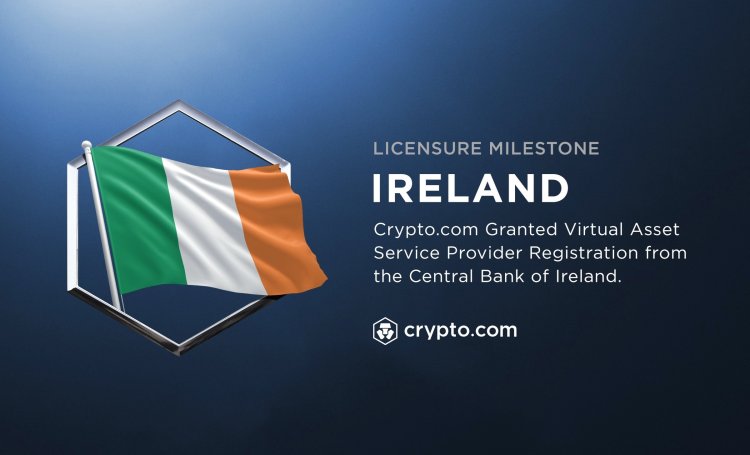 Crypto.com Zarejestrowane w Irlandii