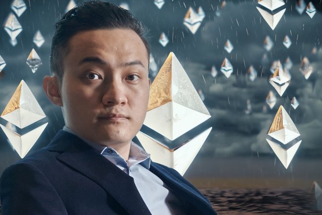 Justin Sun Przelewa 37 Milionów USD w ETH