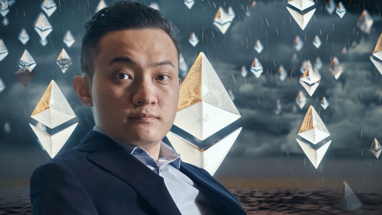 Justin Sun Przelewa 37 Milionów USD w ETH