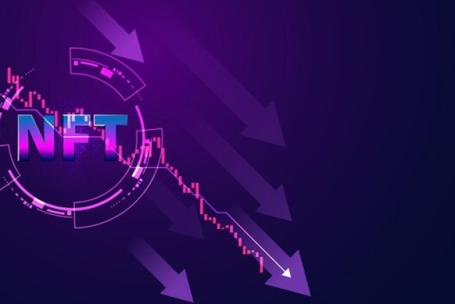 Spadek sprzedaży NFT do 89 mln USD