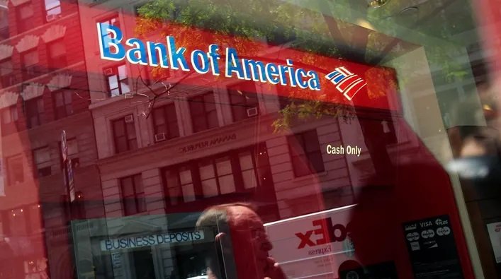 Bank of America zeruje konta klientów