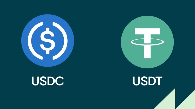 USDT i USDC napędzają kryptowaluty