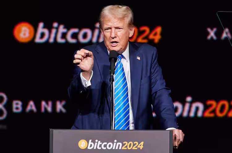 Trump gratuluje sukcesu Bitcoina