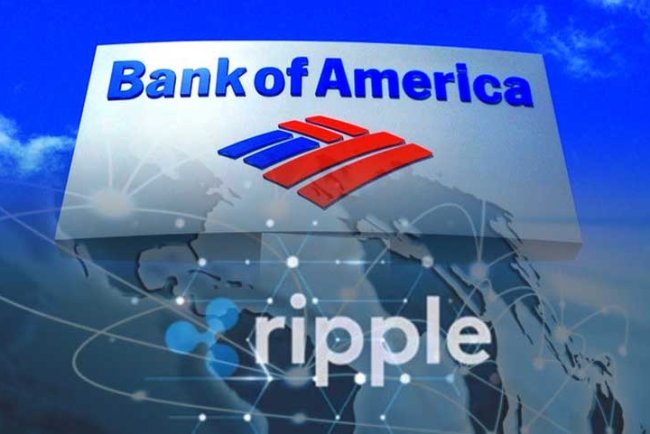 Bank of America używa XRP