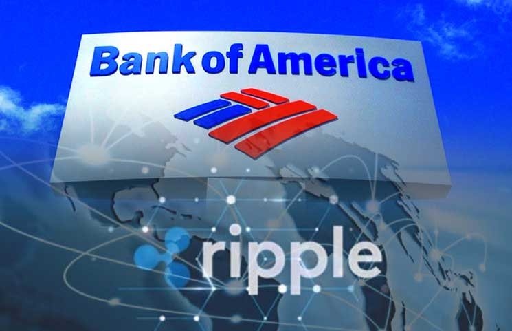 Bank of America używa XRP