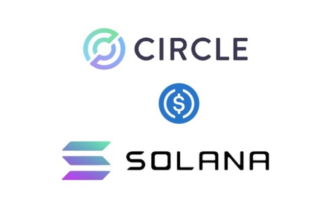 USDC rośnie na Solanie