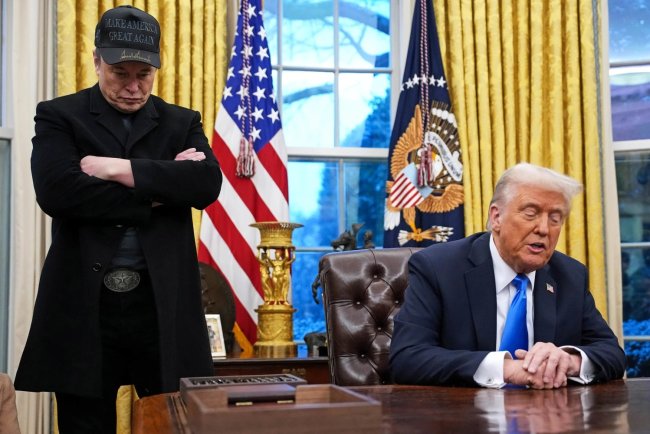 Musk i Trump topią rynek