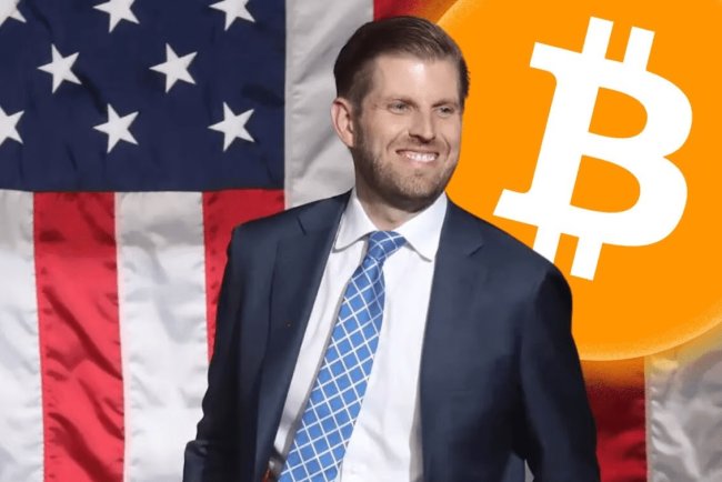 Eric Trump na BTC Asia