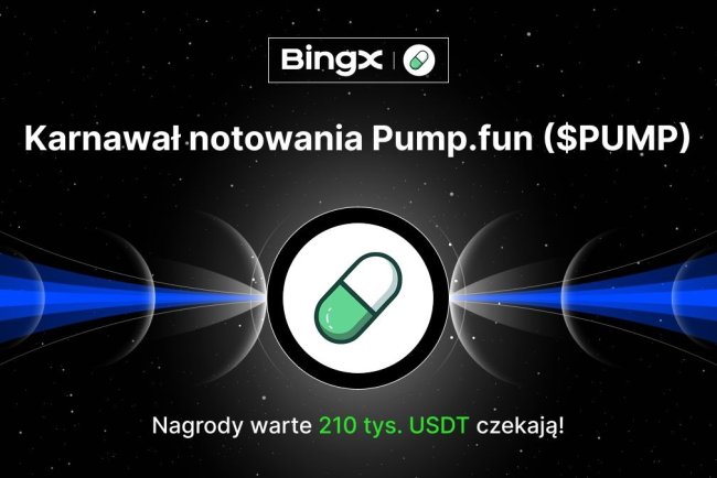 Pump.fun Carnival – wielkie nagrody BingX