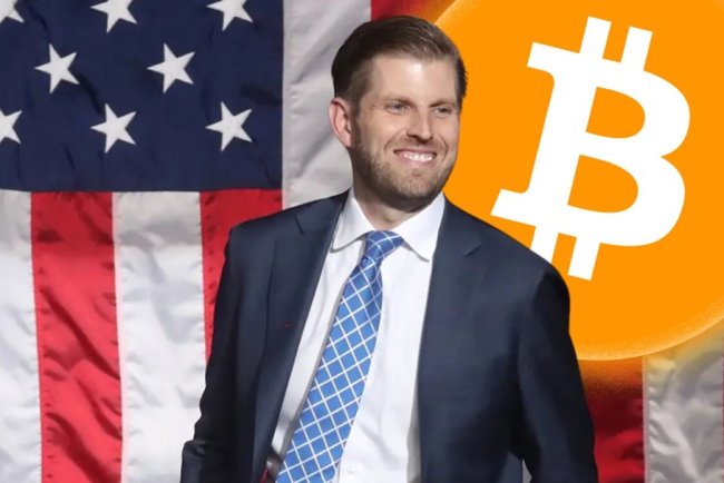 Eric Trump: kupuj Bitcoina na spadkach