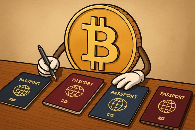 Nowe obywatelstwo za kryptowaluty