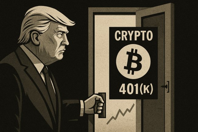 Trump otwiera Bitcoina dla funduszy emerytalnych