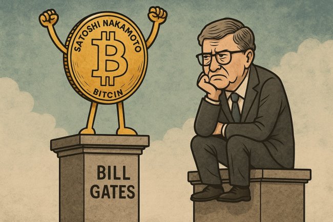 Satoshi Nakamoto bogatszy od Billa Gatesa