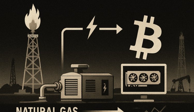 Gaz ziemny  w Bitcoiny