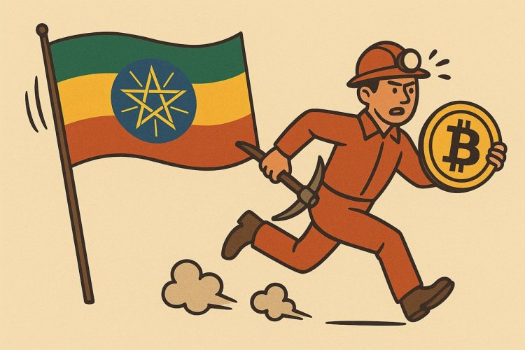 Etiopia wyrzuca górników kryptowalut.