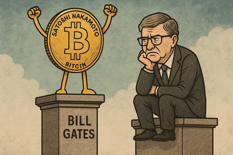 Satoshi Nakamoto bogatszy od Billa Gatesa