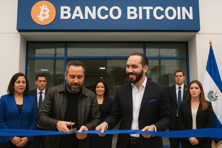 Salwador otwiera pierwszy bank Bitcoina