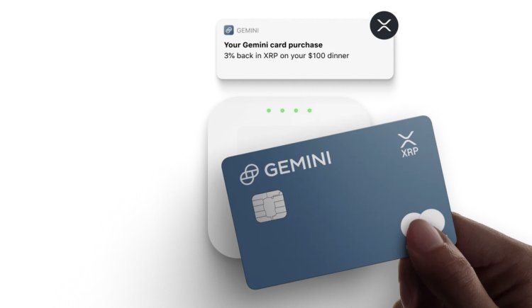 Ripple i Gemini z kartą kredytową XRP