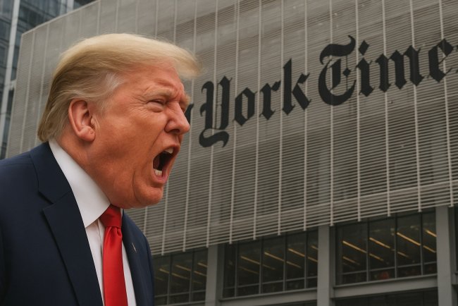 Trump pozwał NYT, o "zarabianie w krypto"