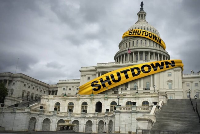 Shutdown USA: co mówi Polymarket?