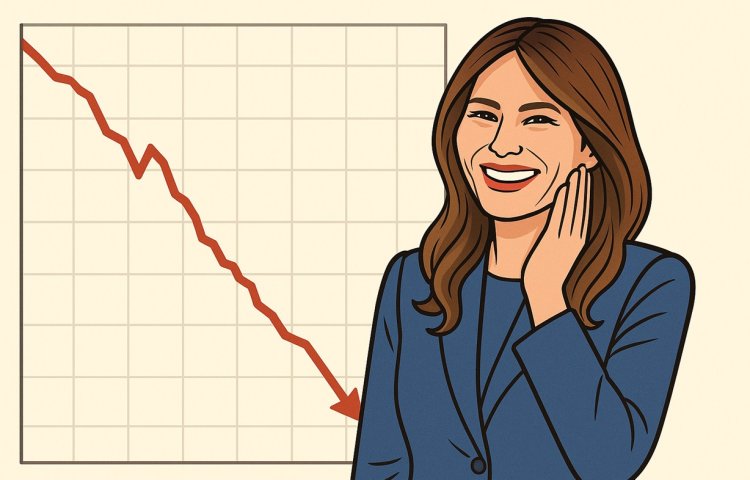 MELANIA spada o 95 procent