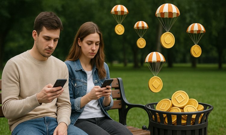 Airdropy giełdowe:  Cyfrowe śmieci