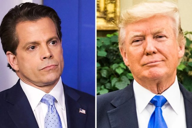 Miliony Scaramucciego dla Trumpów