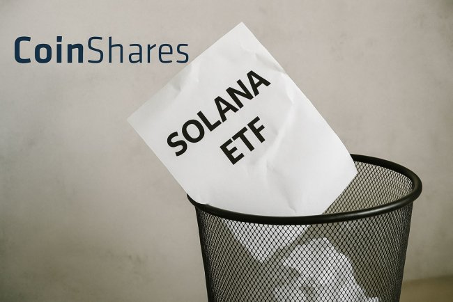 CoinShares rezygnuje z ETFu na SOL
