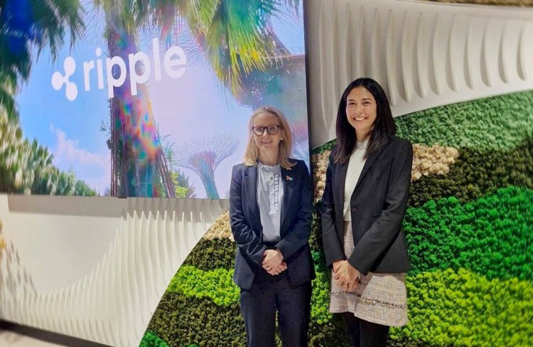 Brytyjska członkini rządu odwiedza Ripple