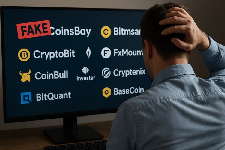 Uważaj na fałszywe giełdy