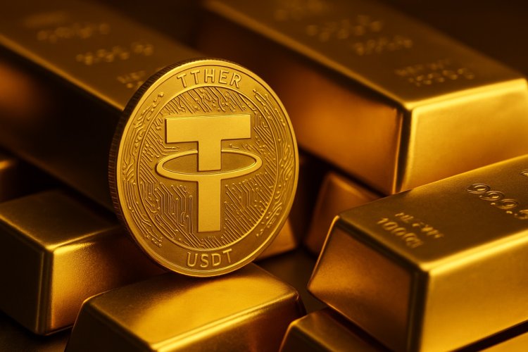 Tether nadal gromadzi złoto