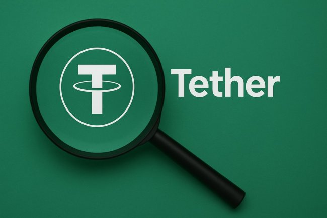 USDT pod lupą