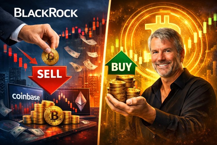 BlackRock sprzedaje, Saylor kupuje