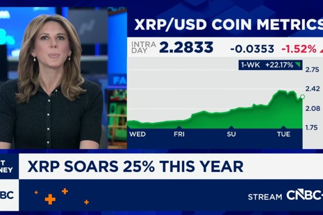 XRP faworytem CNBC