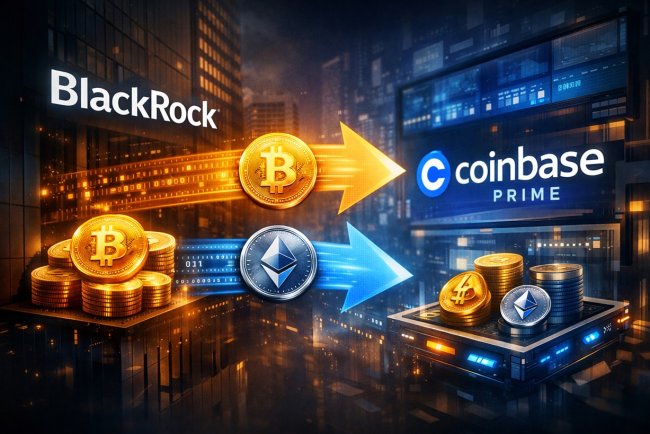 Duży transfer BTC i ETH od BlackRocka