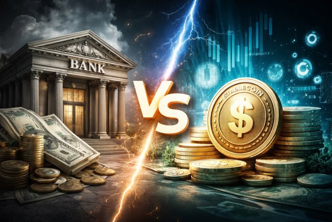 Banki kontra  stablecoiny