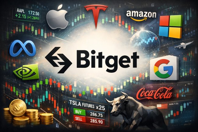 Bitget: akcje globalnych spółek w jednym miejscu