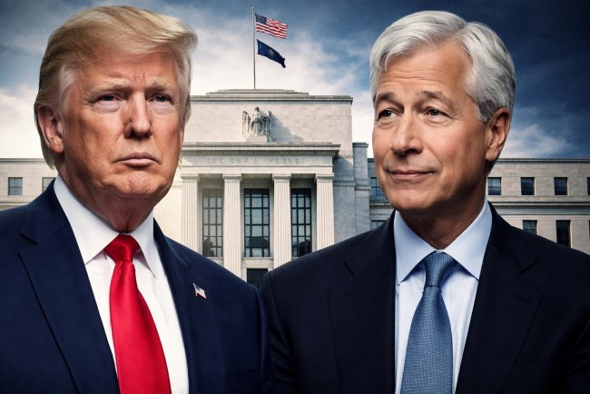 Trump zaprzecza doniesieniom o Fed i Dimonie