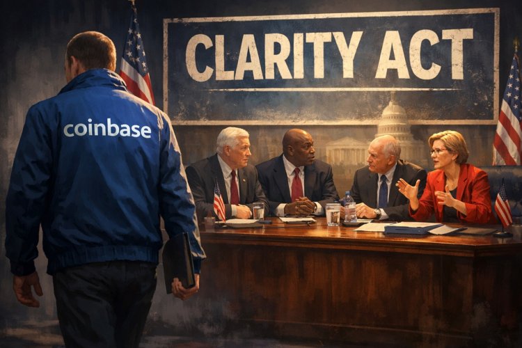 Coinbase wycofuje poparcie dla CLARITY Act